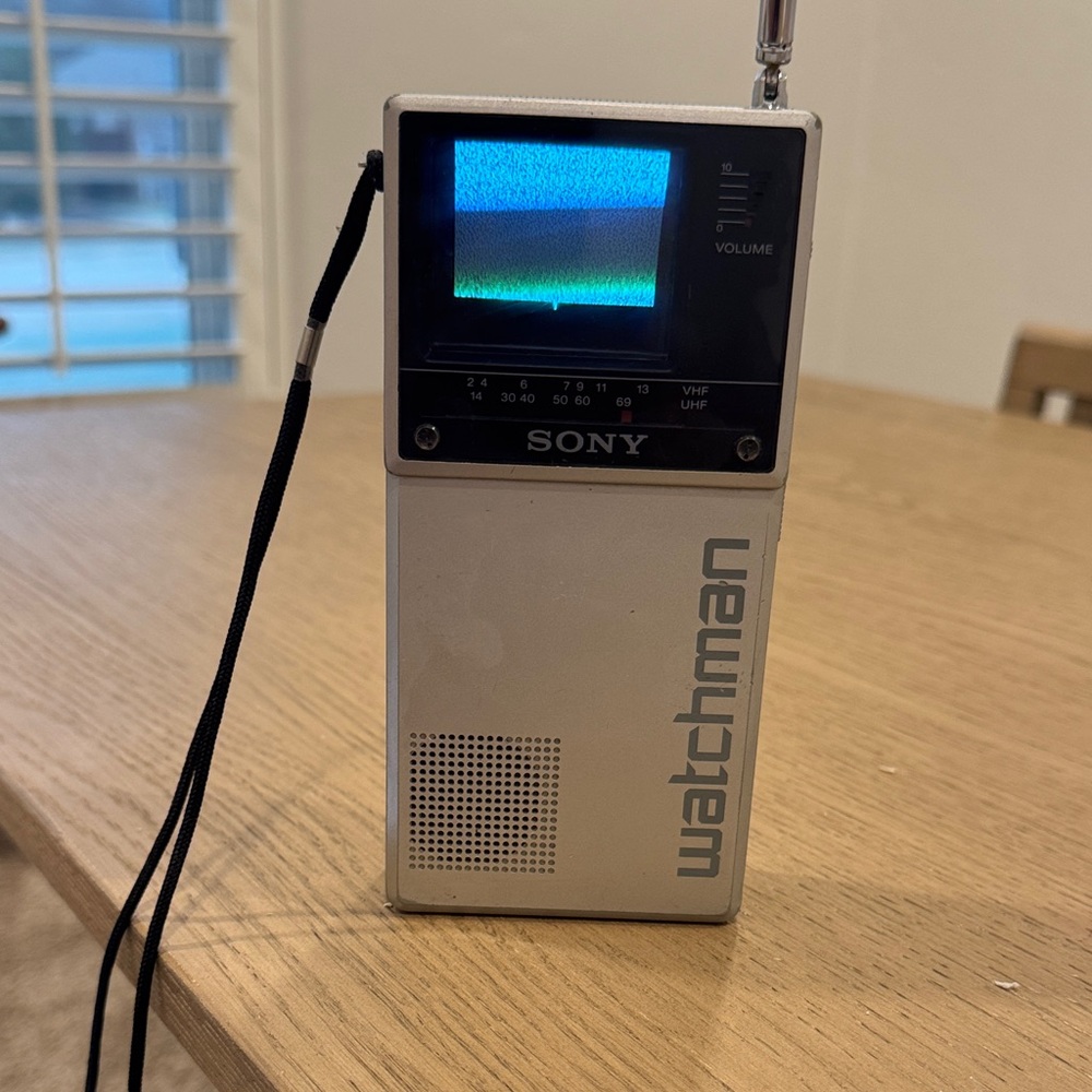 Sony Watchman Portable TV - Gray